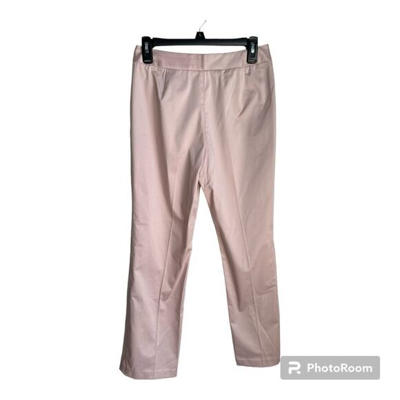 Lafayette 148 New York Pink High Rise Wide leg Dress Pants - Picture 2 of 6